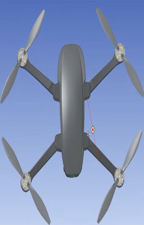 mais recente caso da empresa sobre Drone com câmara ZAi-Faith 2T