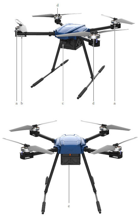 mais recente caso da empresa sobre Drone ZAi-M300 RC