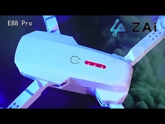 ZAi E88 Drone de Fotografia AéreaDistância de Voo de 150 metros Drone controlado por rádio para performance