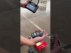 Drone GPS profissional com retorno automático, kit de lançamento e rota planejada