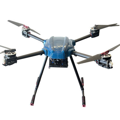Entrega de drones de grau industrial 3kg Carga útil 10KM Dual Light Pod câmera de imagem térmica Drone